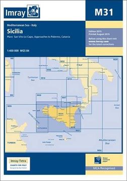 portada Imray Chart M31: Sicily