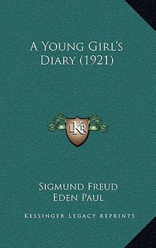 portada a young girl's diary (1921) (in English)