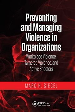 portada Preventing and Managing Violence in Organizations (en Inglés)