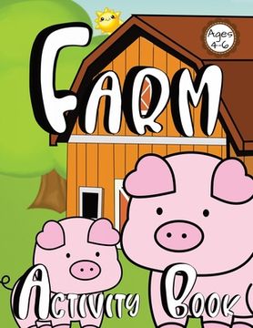 portada Farm Activity Book For Kids (en Inglés)