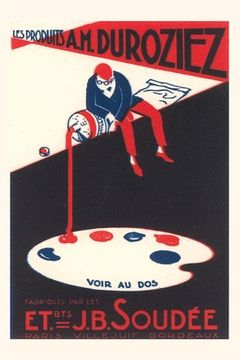 portada Vintage Journal French Oil Paints Ad (en Inglés)