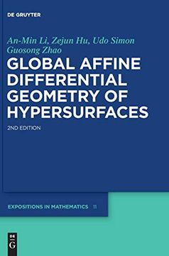 portada Li et Al. Geometry Hypersurfaces 2ed gem 11 (de Gruyter Expositions in Mathematics) (en Inglés)