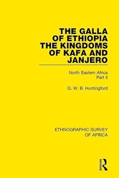 portada The Galla of Ethiopia; The Kingdoms of Kafa and Janjero: North Eastern Africa Part II (en Inglés)