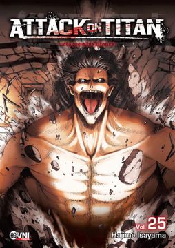 portada Attack on Titan vol 25 (3ª ed)