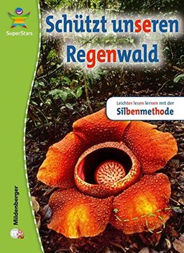 portada Superstars - Schützt Unseren Regenwald: Leichter Lesen Lernen mit der Silbenmethode (en Alemán)