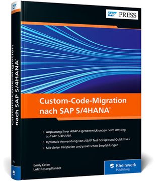 portada Custom-Code-Migration Nach sap S/4Hana: Kundeneigene Abap-Programme Analysieren und Anpassen (Sap Press) (en Alemán)