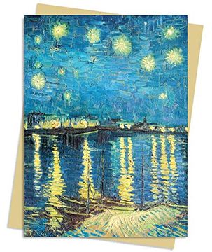 portada Van Gogh: Starry Night Greeting Card Pack: Pack of 6 (Greeting Cards) (en Inglés)