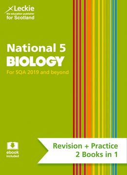 portada Leckie Complete Revision & Practice - National 5 Biology: Revise for N5 Sqa Exams (en Inglés)