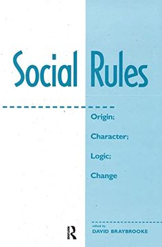 portada Social Rules: Origin; Character; Logic; Change (en Inglés)
