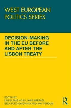 portada Decision Making in the EU Before and After the Lisbon Treaty (in English)