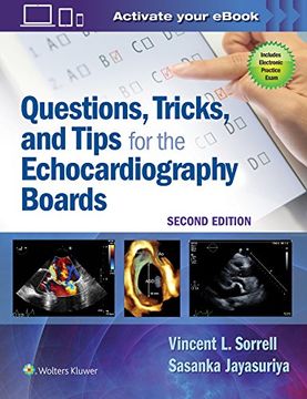 portada Questions, Tricks, and Tips for the Echocardiography Boards (in English)