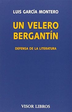 portada Un Velero Bergantín : Defensa De La Literatura (visor Literario, Band 17) (in Spanish)