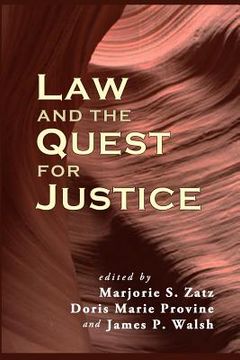 portada law and the quest for justice (en Inglés)
