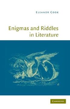 portada Enigmas and Riddles in Literature Hardback (en Inglés)