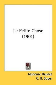 portada le petite chose (1901) (in English)