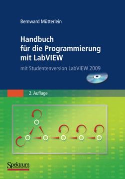 portada Handbuch für die Programmierung mit Labview: Mit Studentenversion Labview 2009 (en Alemán)