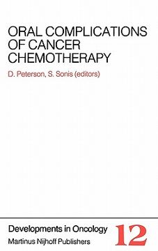 portada oral complications of cancer chemotherapy (en Inglés)
