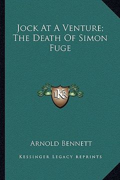 portada jock at a venture; the death of simon fuge (en Inglés)