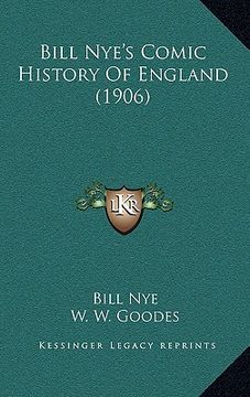 portada bill nye's comic history of england (1906) (in English)