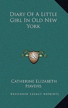 portada diary of a little girl in old new york (in English)