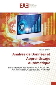 portada Analyse de Données et Apprentissage Automatique (in French)