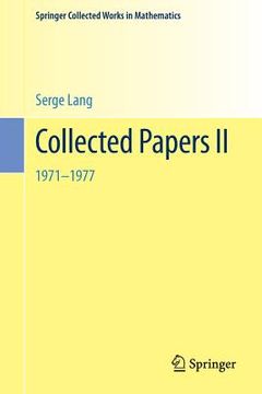 portada collected papers ii: 1971 1977