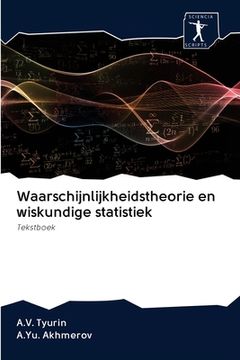 portada Waarschijnlijkheidstheorie en wiskundige statistiek