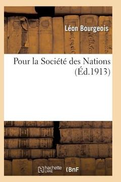 portada Pour La Société Des Nations (en Francés)