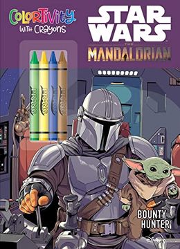 portada Star Wars the Mandalorian: Bounty Hunter: Colortivity With Crayons 