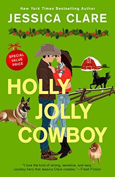 portada Holly Jolly Cowboy (The Wyoming Cowboys Series) 
