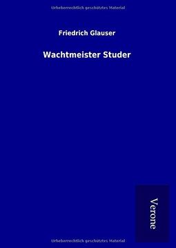portada Wachtmeister Studer (en Alemán)