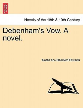 portada debenham's vow. a novel. vol. iii (in English)