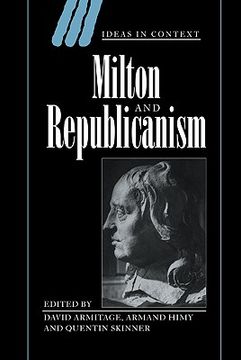 portada Milton and Republicanism Hardback (Ideas in Context) (in English)