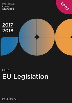 portada Core EU Legislation 2017-18 (Palgrave Core Statutes)