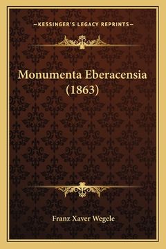 portada Monumenta Eberacensia (1863) (en Alemán)