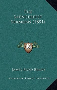 portada the saengerfest sermons (1891) (en Inglés)