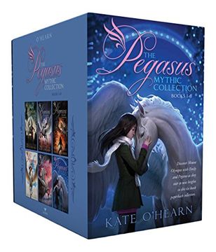 portada The Pegasus Mythic Collection Books 1-6: The Flame of Olympus; Olympus at War; The New Olympians; Origins of Olympus; Rise of the Titans; The End of O
