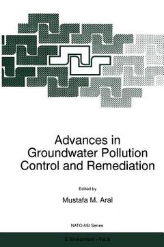 portada advances in groundwater pollution control and remediation (en Inglés)