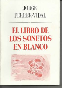 portada Libro de los Sonetos en Blanco (in Spanish)
