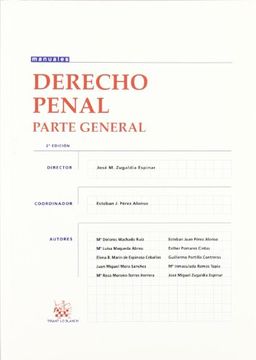 portada Derecho Penal Parte General (in Spanish)