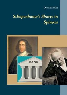 portada Schopenhauer's Shares in Spinoza (en Inglés)