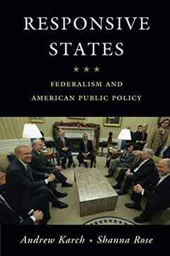 portada Responsive States: Federalism and American Public Policy (en Inglés)