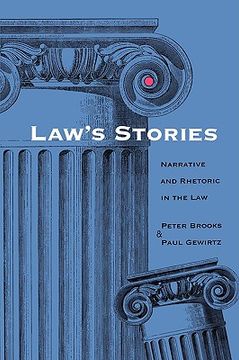 portada laws stories: narrative and rhetoric in the law (en Inglés)