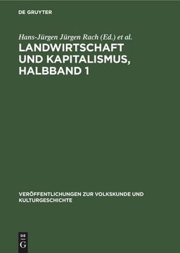 portada Landwirtschaft und Kapitalismus, Halbband 1 