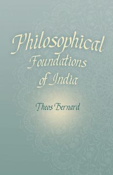 portada Philosophical Foundations of India (in English)