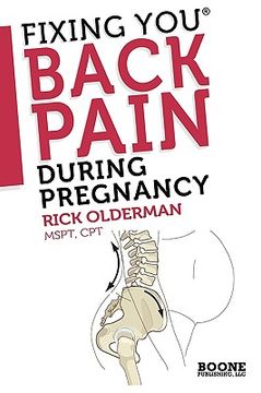 portada fixing you: back pain during pregnancy (en Inglés)