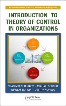 portada Introduction to Theory of Control in Organizations (en Inglés)