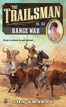 portada Range war (Trailsman) (en Inglés)