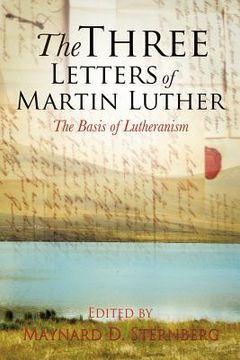 portada the three letters of martin luther (en Inglés)
