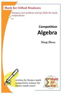 portada Competition Algebra: Math for Gifted Students (in English)